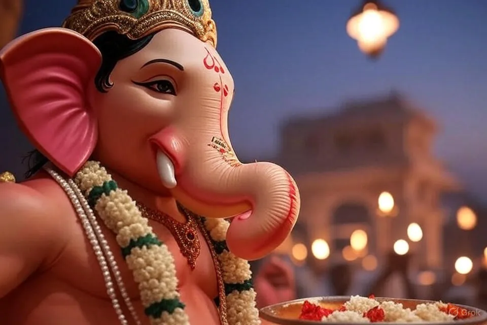 Ganesh Aarti Lyrics In Hindi II गणेश जी की आरती हिंदी में