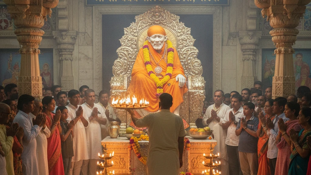 Sai Baba Aarti Lyrics In Hindi And English