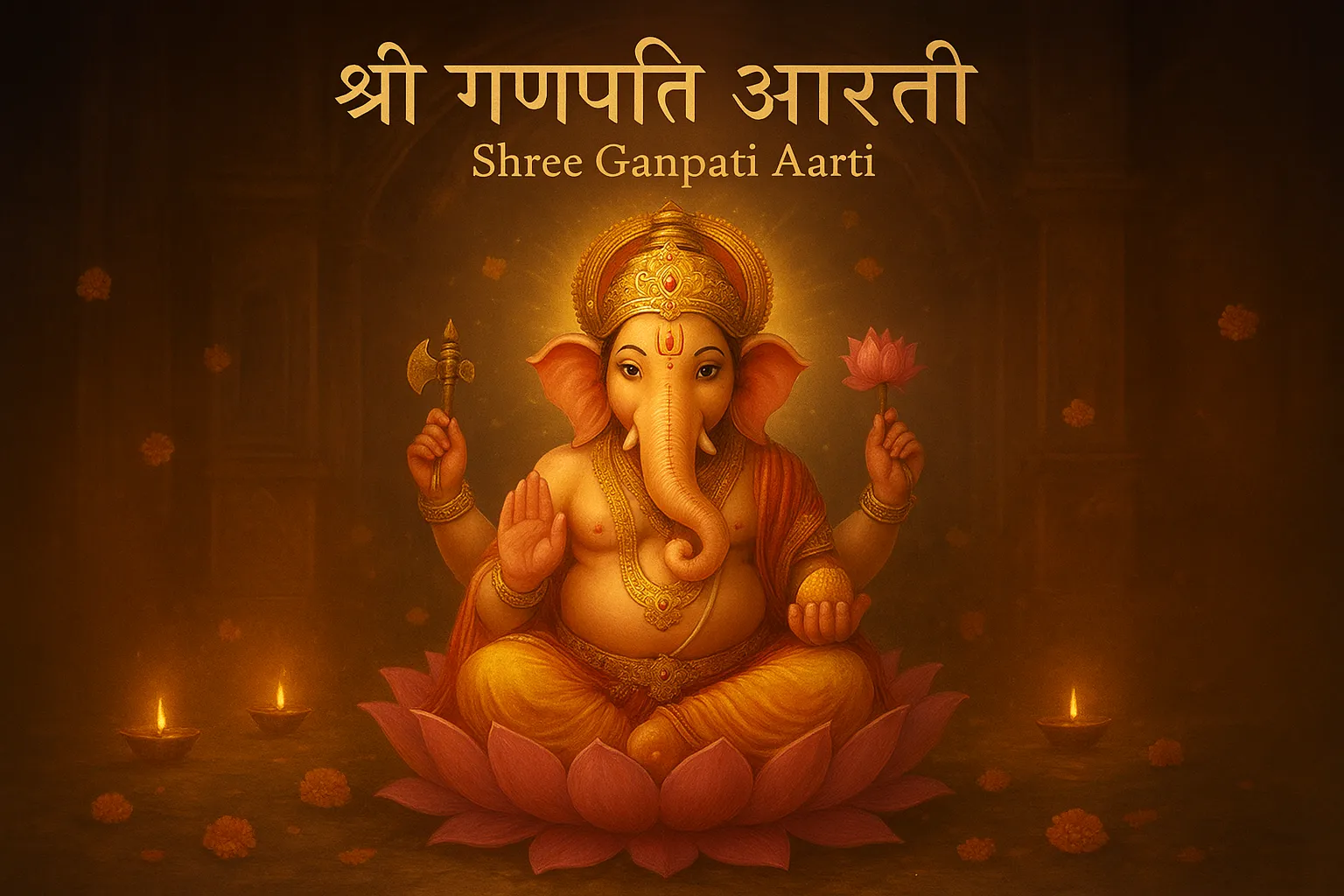 Shree Ganpati Aarti Lyrics