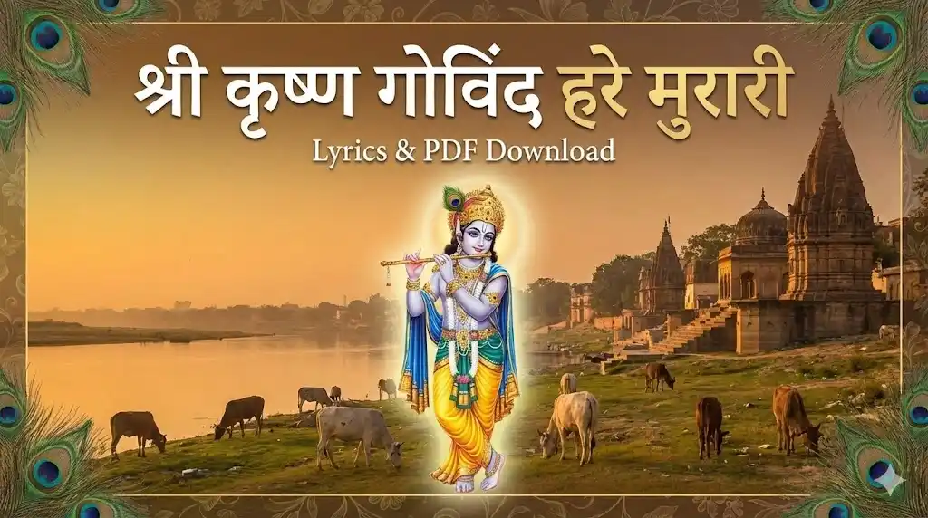 Bhajan Shri Krishna Govind Hare Murari Lyrics