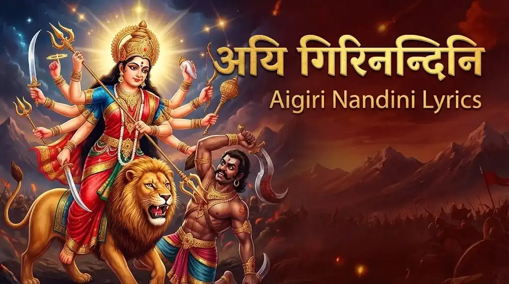Aigiri Nandini Lyrics