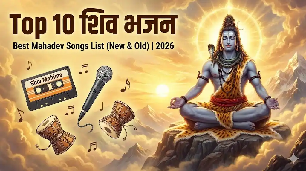 Best Shiv Bhajans Lyrics List (2026) – Top 10 Mahadev Songs for Mahashivratri
