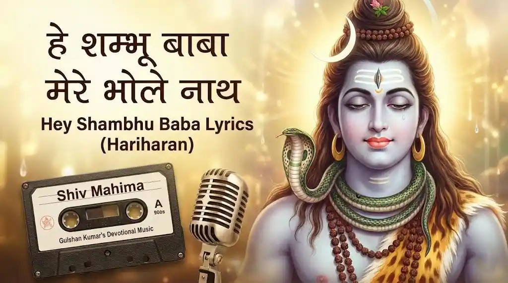 Hey Shambhu Baba Mere Bhole Nath Lyrics – हे शम्भू बाबा