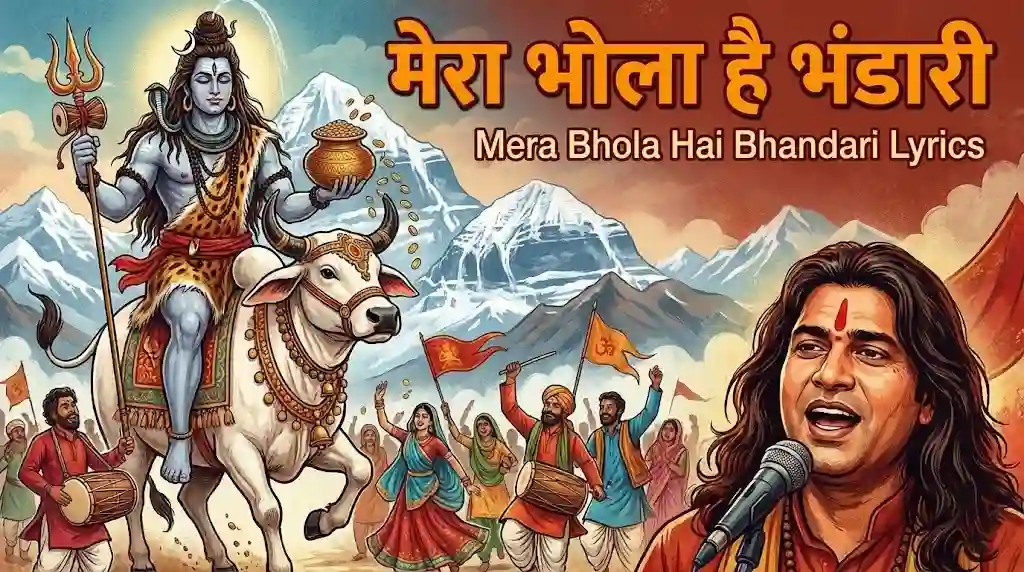 Mera Bhola Hai Bhandari Lyrics – मेरा भोला है भंडारी (Hansraj Raghuwanshi)