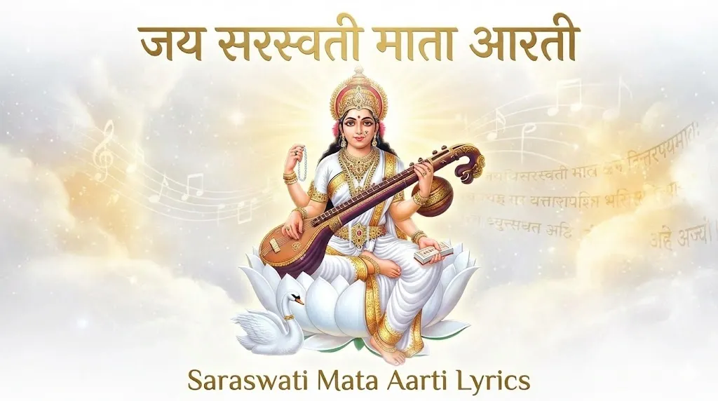 Saraswati Mata Aarti Lyrics